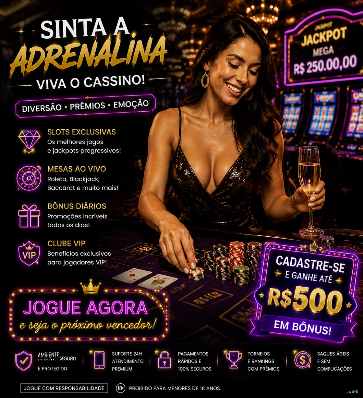 Suporte VIP aa99 - atendimento prioritário